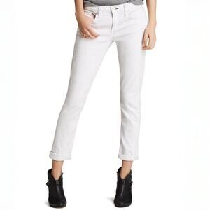 NWT Rag & Bone The Dre Boyfriend Skinny Jean Sz 26 in White